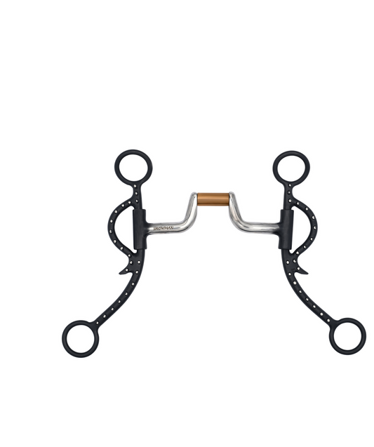 Medium Shank Copper Hinge Ported Bit