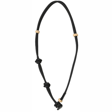 Berlin Custom Leather 1/4" Diamond Braided Adjustable Neck Rope