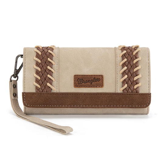 Wrangler Southwestern Print Wallet/Wristlet/Crossbody