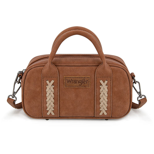 Wrangler Whipstitch Collection Mini Satchel/Crossbody Bag