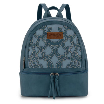 Wrangler Horseshoe Cutout Jean Backpack
