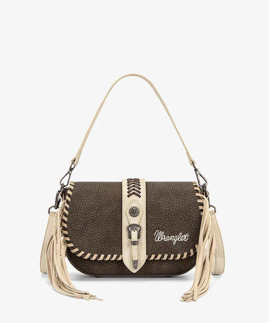 Wrangler Western Fringe Shoulder Bag