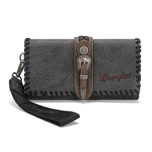 Wrangler Western Buckle RFID Wallet