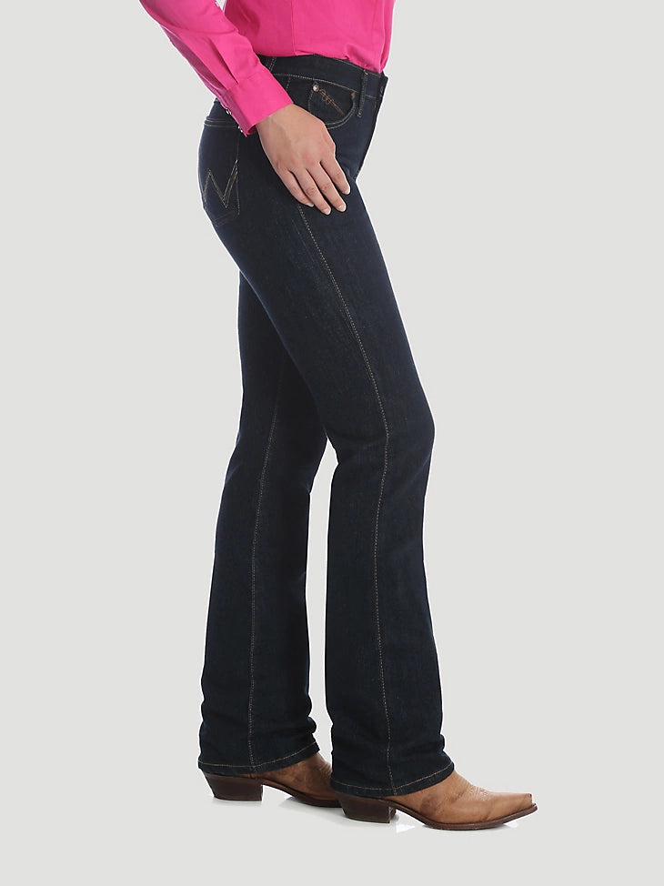 Wrangler Women's Q-Baby Dark Dynasty Riding Jean Q-Baby