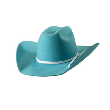 Twister Kid's Turquoise Wool Hat