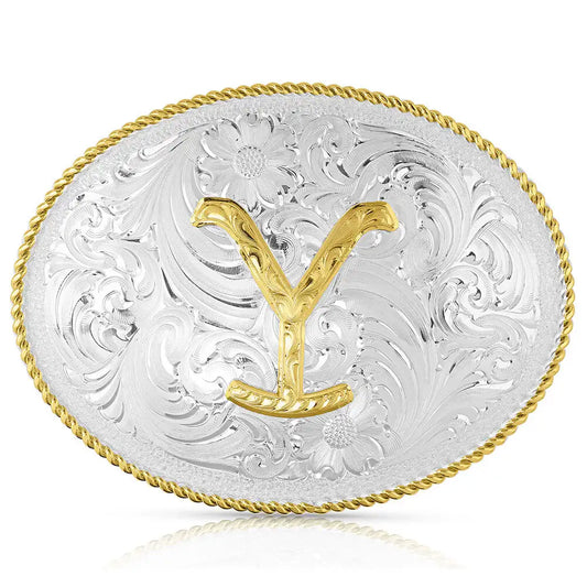 Montana Silversmiths The Yellowstone Dutton Ranch Belt Buckle