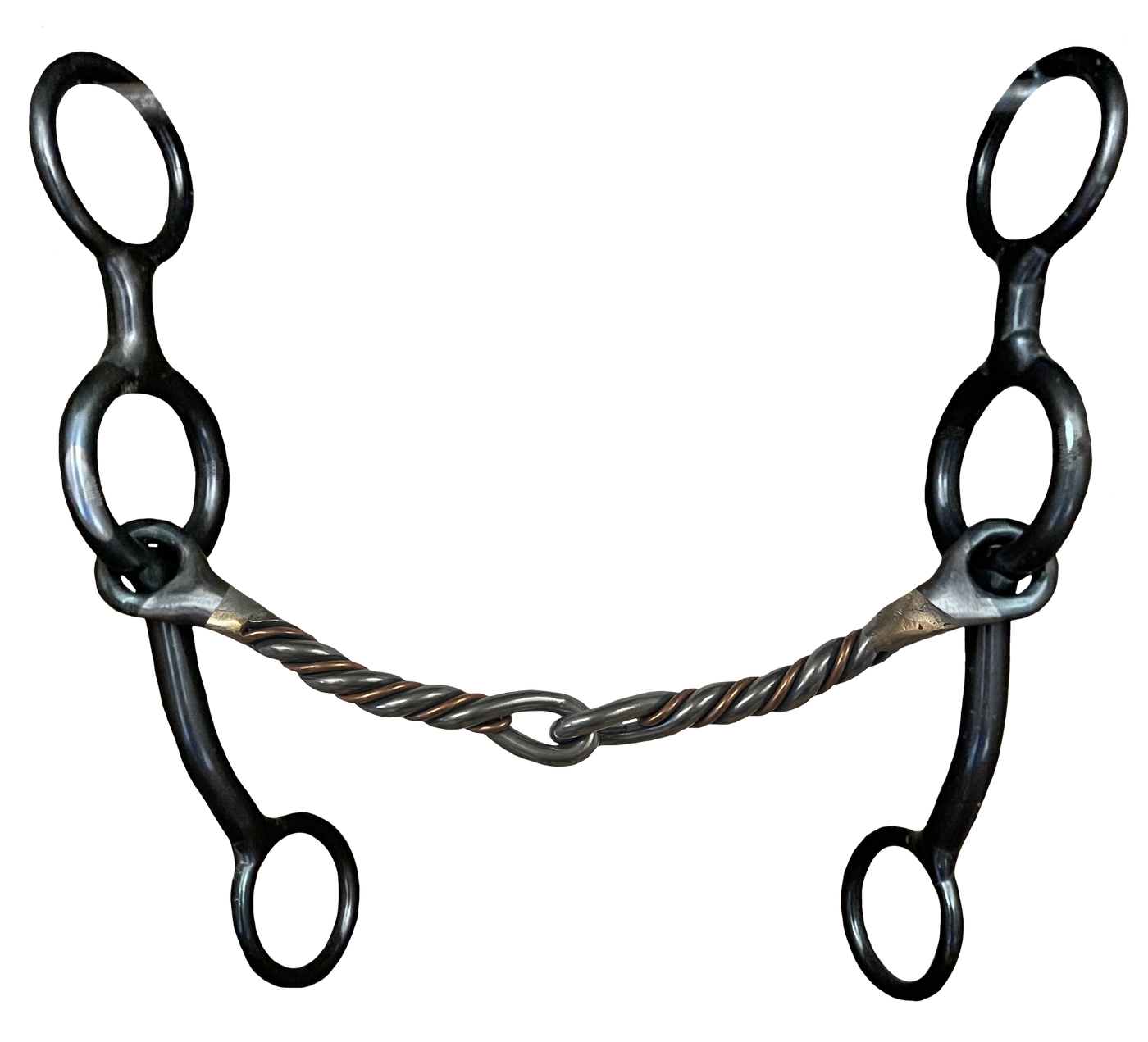 Dutton Long Shank Twisted Wire Snaffle Z2-43