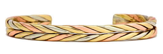 Sergio Lub Wheat Brushed Bracelet