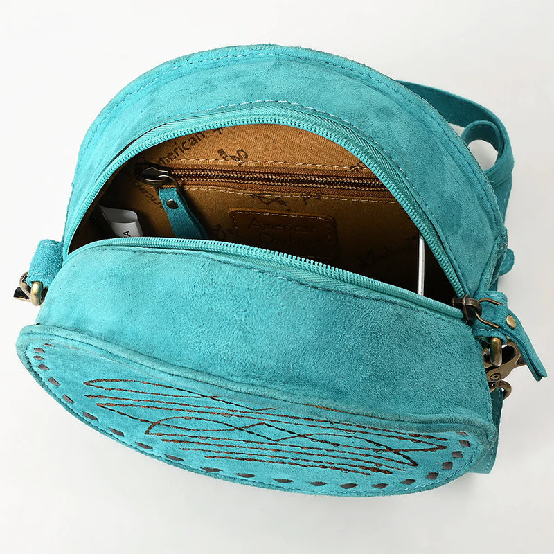 American Darling Western Suede Canteen Bag