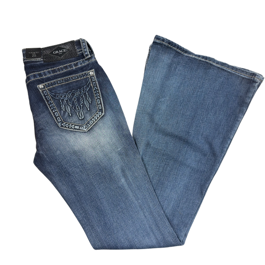 Grace in LA Women's Flare Jeans
