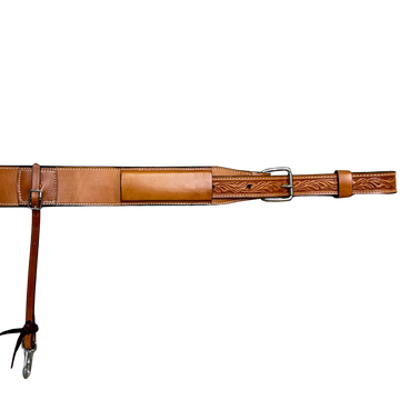 Circle Y 3" Floral Regular Oil Flank Cinch