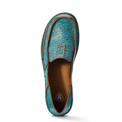 Women’s Ariat Cruiser Turquoise Floral Embossed Shoes