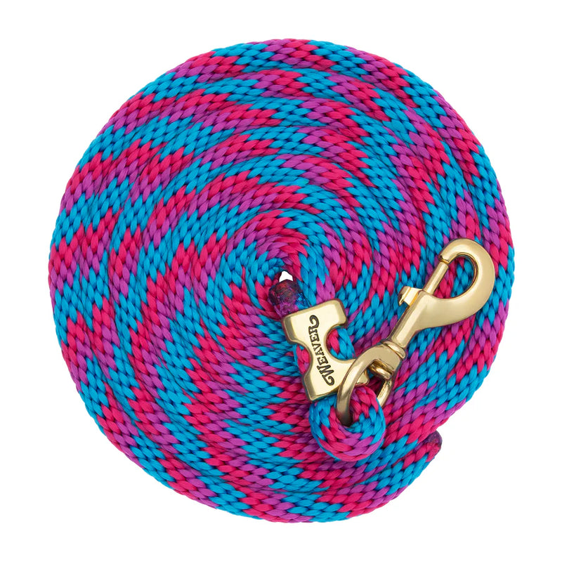 Weaver Poly Lead Rope w/Solid Brass 225 Snap