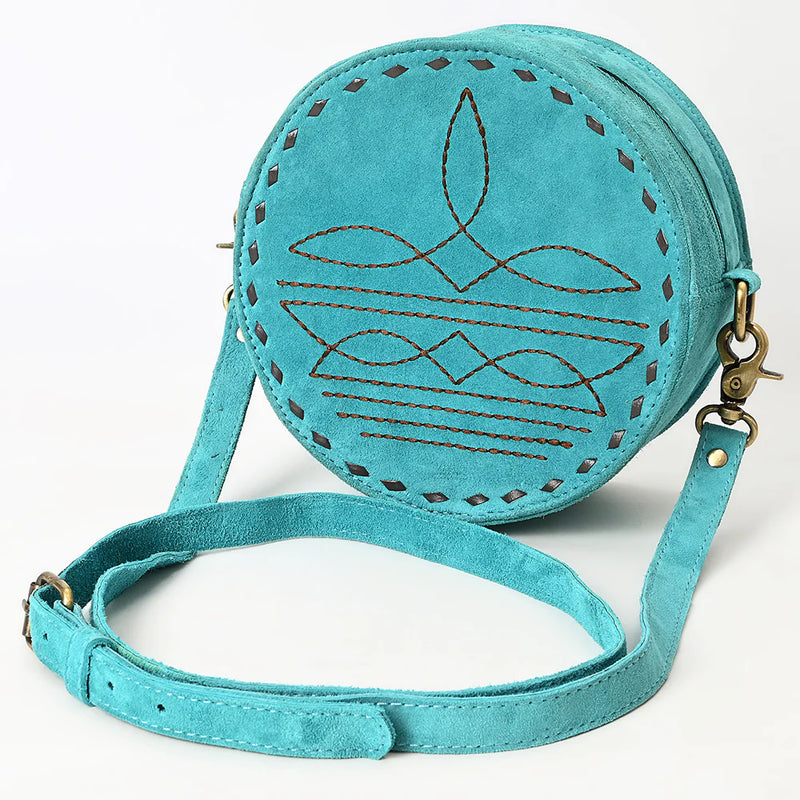 American Darling Western Suede Canteen Bag