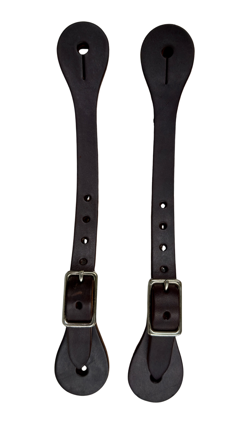 Berlin Custom Leather Economy Dark Oil Spur Strap