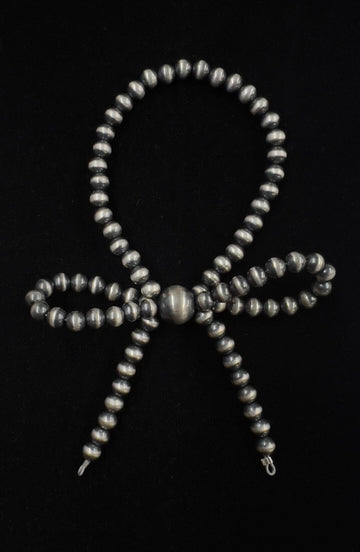 Navajo Pearl Bow Stretch Bracelet-5mm