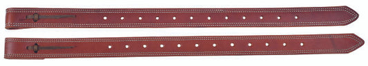 Berlin Custom Leather Doubled and Stitched Billets 1-3/4"X30"