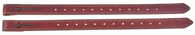 Berlin Custom Leather Doubled and Stitched Billets 1-3/4"X30"