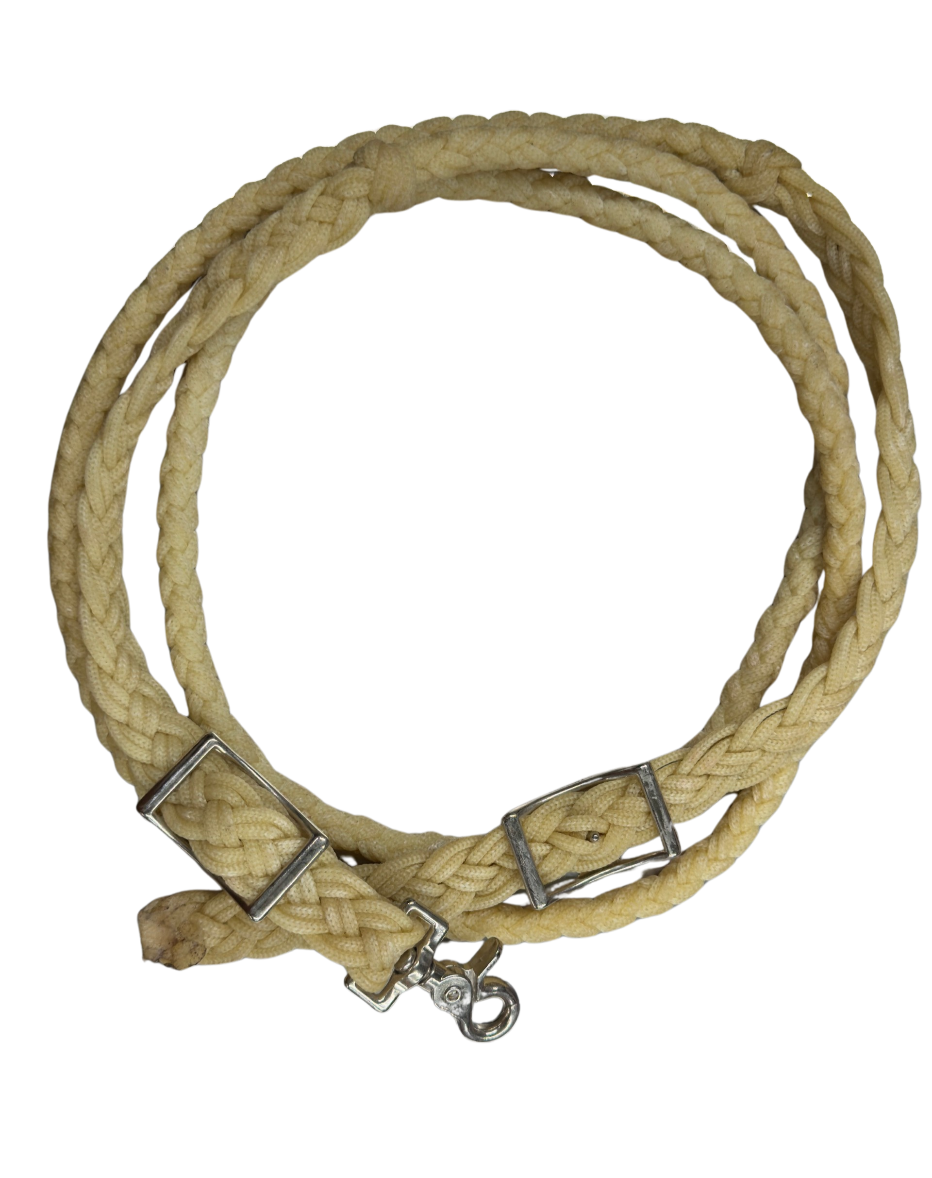 8 Plait Waxed Round Roping Rein – R Bar B