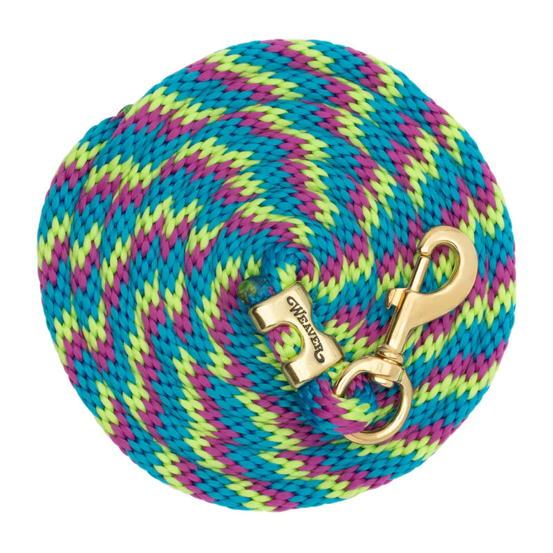 Weaver Poly Lead Rope w/Solid Brass 225 Snap