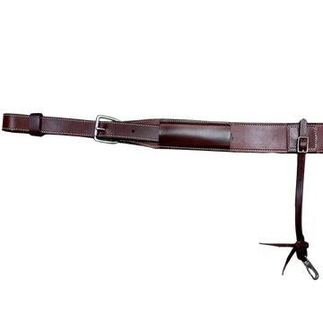 Circle Y 3" Chestnut Double Ply Smooth Flank Cinch