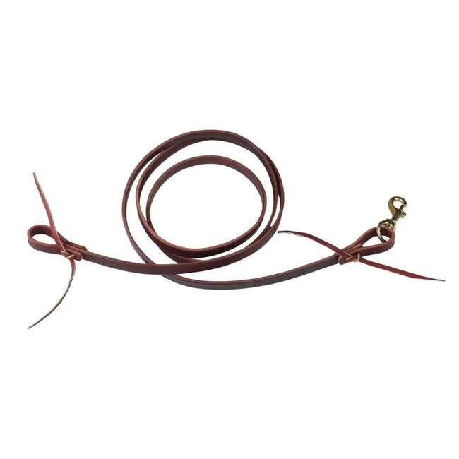 Berlin Custom Leather Latigo Roper Rein-5/8"X8'