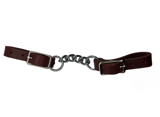 Berlin Custom Leather Single Chain Latigo Curb