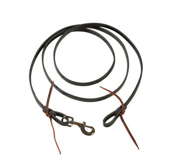 Berlin Custom Leather Black 5/8" Roper Rein