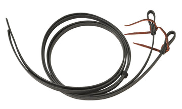 Berlin Custom Leather 5/8" Black Split Reins