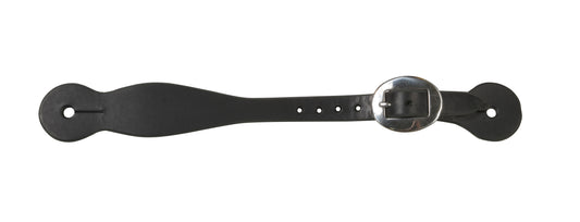 Berlin Custom Leather Black Spur Straps