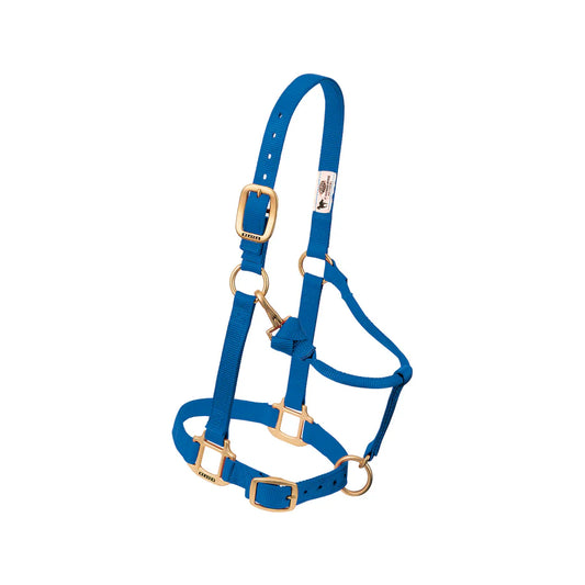 Weaver Original Adjustable Chin and Throat Snap Halter, 3/4" Arabian/Cob