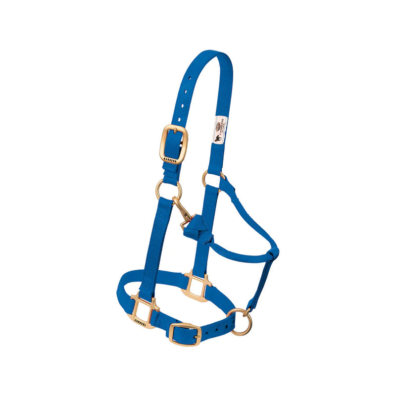 Weaver Original Adjustable Chin and Throat Snap Halter, 3/4" Arabian/Cob