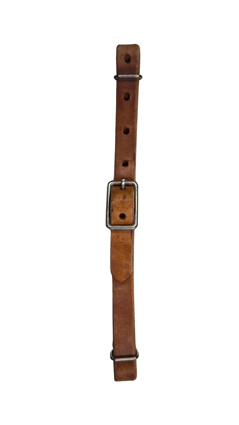 Berlin Custom Leather Harness Leather Straight Curb Strap