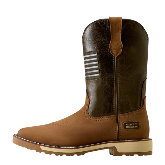 Ariat Men's Activatior Patriot Wide Square Toe Work Boots