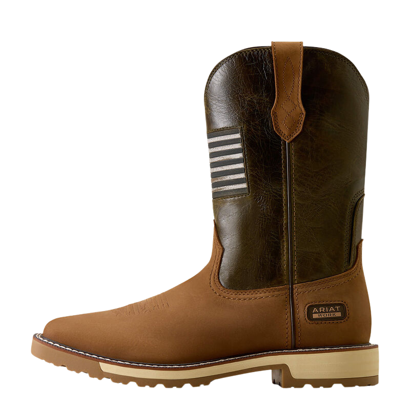 Ariat Men's Activatior Patriot Wide Square Toe Work Boots