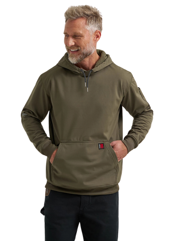 Wrangler RIGGS Workwear Men's Loden Technical Hoodie