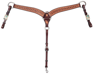 Circle Y Saturn Rising Vintage Breast Collar