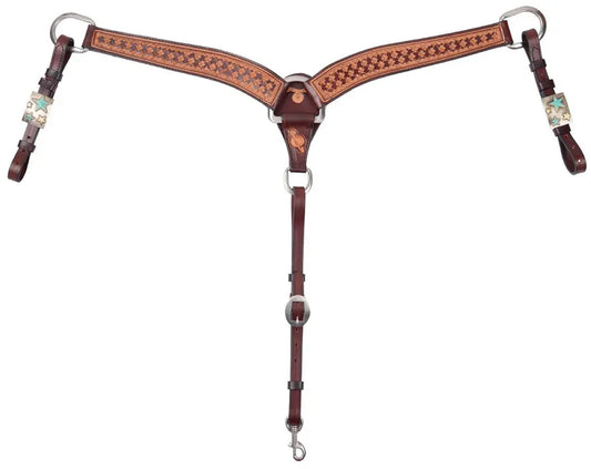 Circle Y Saturn Rising Vintage Breast Collar