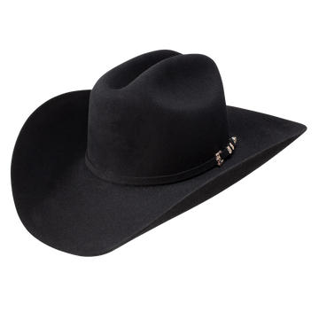Resistol 6X Logan Black George Straight Cowboy Hat