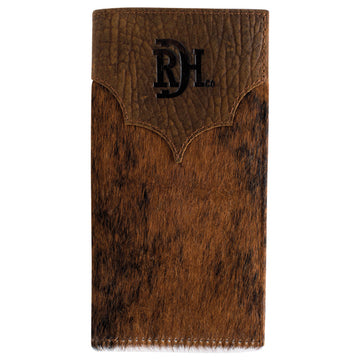 Red Dirt Hat Co. Men's Rodeo Wallet Yoke w/Hair On Leather
