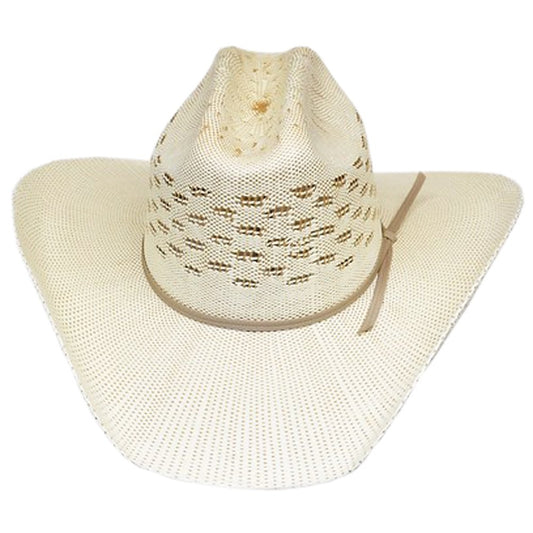 Lonestar Ranch Vented Bangora Straw Cowboy Hat