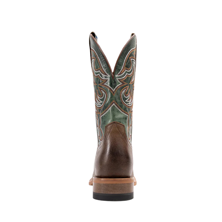 Hyer Men's Tan/Green Bucklin Boots