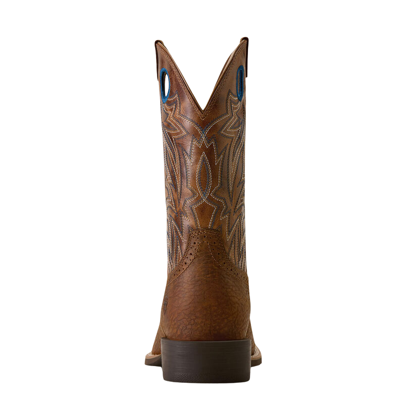 Ariat Men's Sport Sidebet Toasted Grain Wide Square Toe Cowboy Boot
