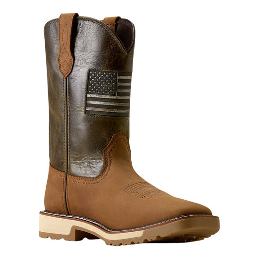 Ariat Men's Activatior Patriot Wide Square Toe Work Boots