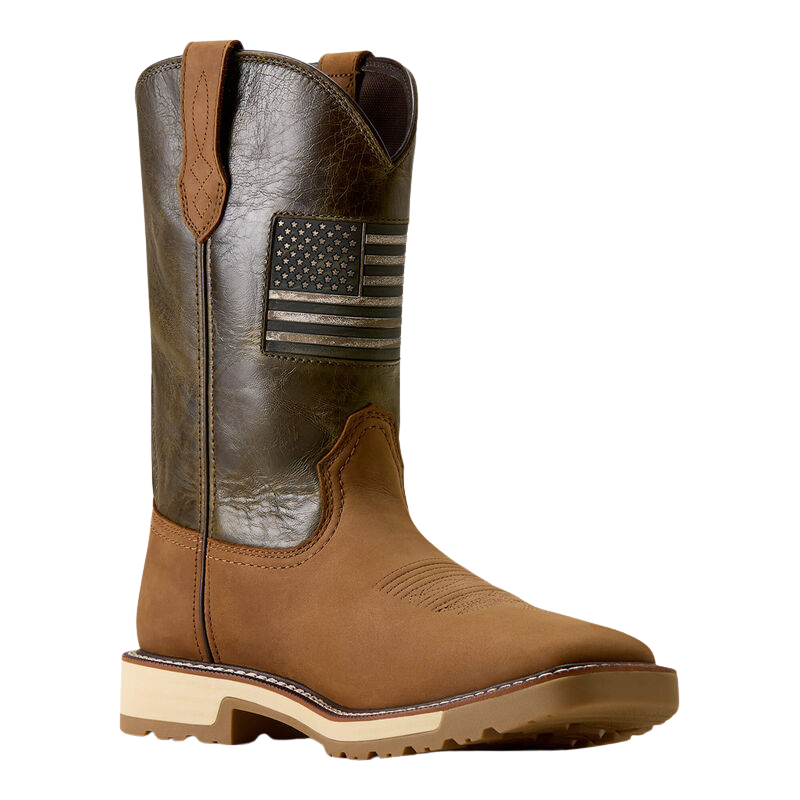 Ariat Men's Activatior Patriot Wide Square Toe Work Boots