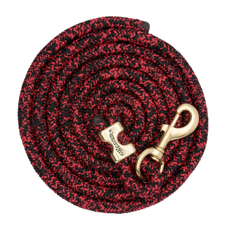 Weaver Poly Lead Rope w/Solid Brass 225 Snap