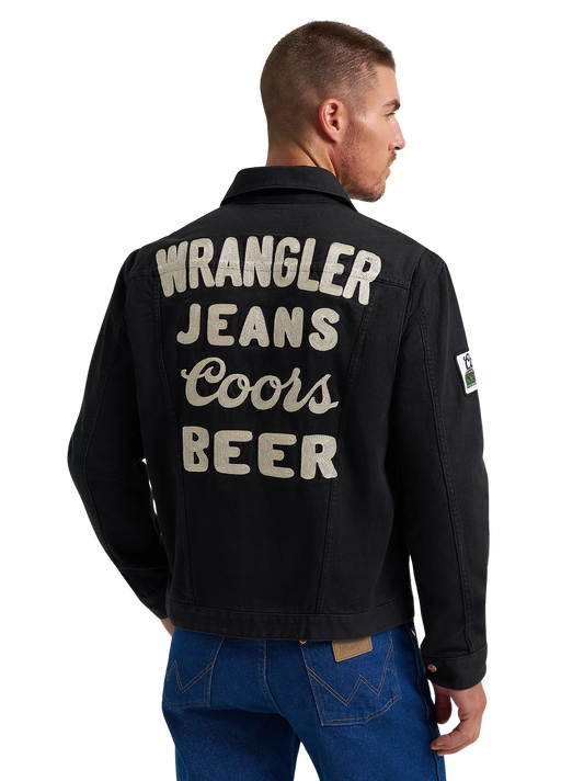 Wrangler X Coors Pinnacle Wshed Black Men's Jacket