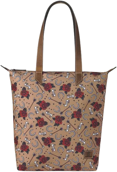 Ariat Women's Cruiser Roses & Arrows Tote