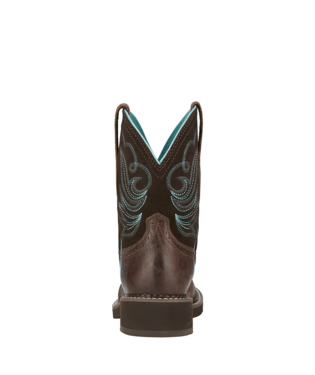 Ariat Women's Royal Chocolate Fatbaby Heritage Dapper Western Boot