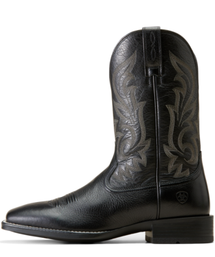 Ariat Men's Black Deertan Slim Zip Ultra Western Boot